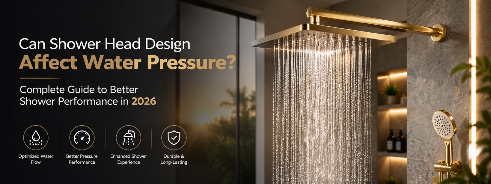 Can Shower Head Design Impact Water Pressure
